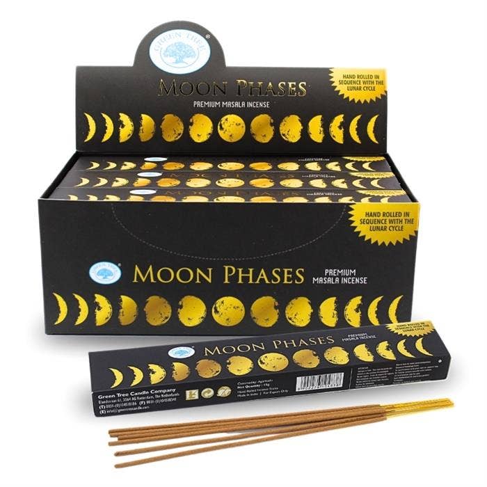 Incenso Green Tree Moon Phases 15 grammi