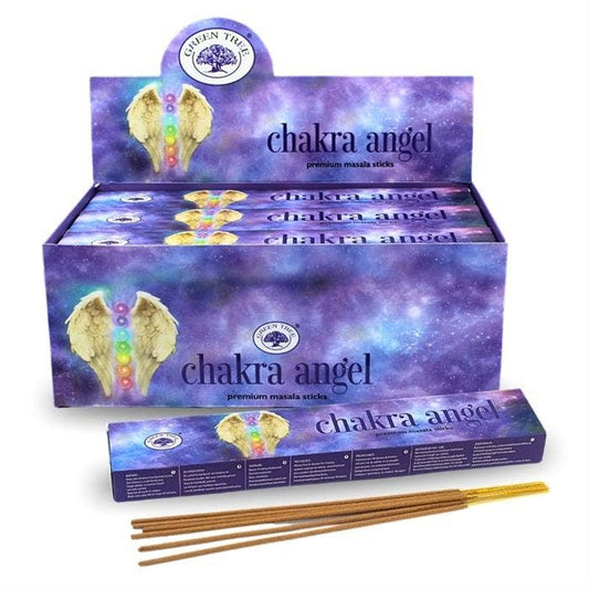 Incenso naturale Green Tree Chakra Angel 15 grammi